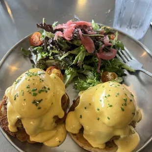 Brisket Patty Benedict