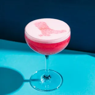 Vodka, guava, lemon and Prosecco