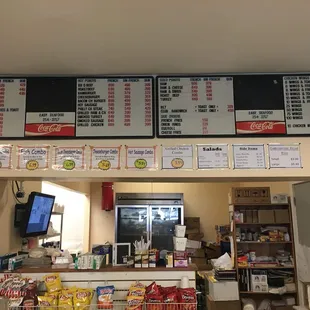 The Menu- because they don't have one to hand out.