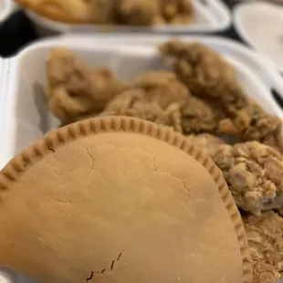 Fresh meat pie