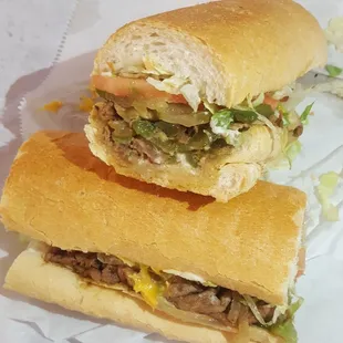 Philly Cheesesteak Po Boy
