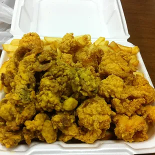 Oyster and shrimp plate :)