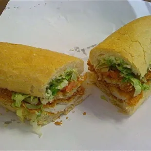 Easy Seafood Catfish Poboy