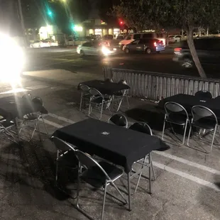 Outdoor seating available!