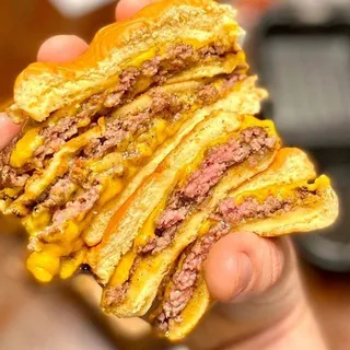 Triple Smashed Burger