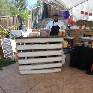 Chef Jae and the slider bar