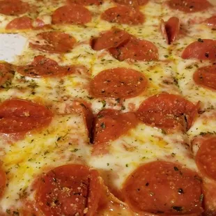 Simply delicious pepperoni n cheese