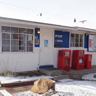 near corner of Fontaine Blvd and Security/Widefield Blvds.