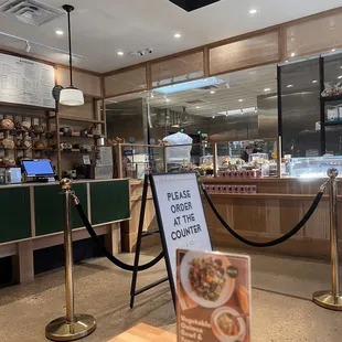 Entrance to bakery