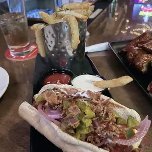 Soooooo good. Delicious fries as well.