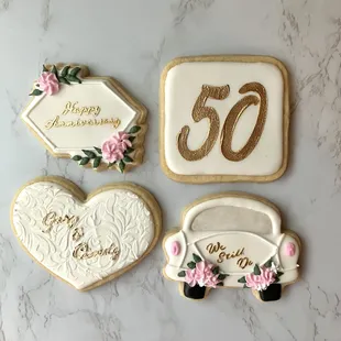 50th anniversary cookies