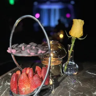 Strawberries and chocolate