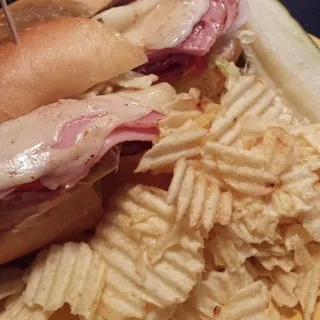 Hot Italian Sub Sandwich