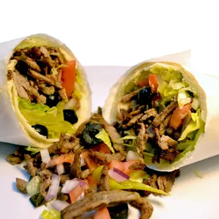 Tri-Tip Shawarma wrap