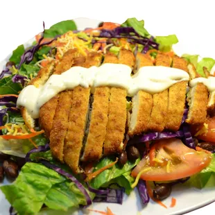 Chicken Escalope salad