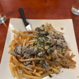 Poor Man's Steak Frites Plate