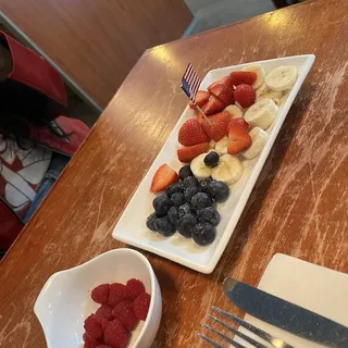 Plate of Fruits *
