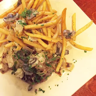 Poor Man's Steak Frites Plate