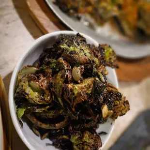 Crispy Glazed Brussels