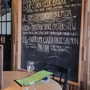 Restaurant Specials Board