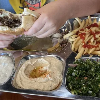 Beef Shawarma Iraqi Bread