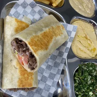 Beef Shawarma Wrap