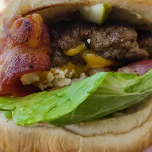 Blue Cheese Bacon Burger