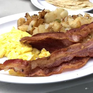 Bacon with Eggs
