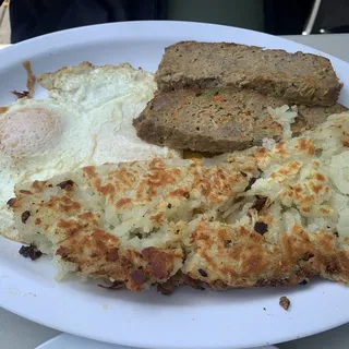 Meatloaf with Eggs