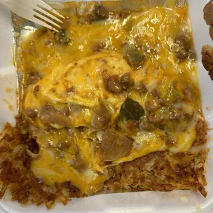 Chili Cheese Omelette