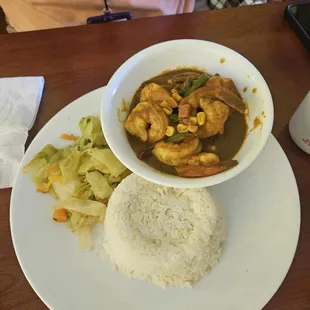 Coconut Curry Shrimp