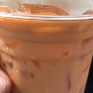 Thai Iced Tea Ice Cream Floats