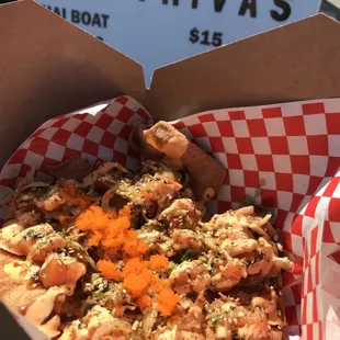 Ono Poke Wonton Nachos