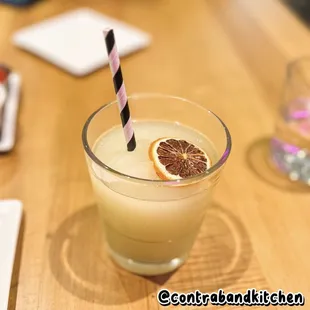 Frozen Margarita (Rgarita tequila, triple sec, lime)