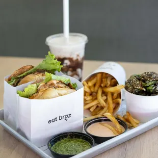 Sides and shakes are a must!