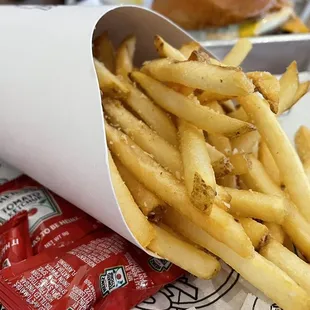 Garlic Parmesan fries