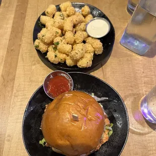 Buffalo Chicken Burger