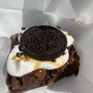 Oreo Fudgey Brownie