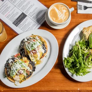 Braised Short Rib Tostadas &amp; Amy&apos;s Egg White Omelette