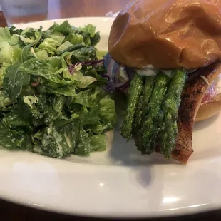 Pan Seared Salmon Sandwich