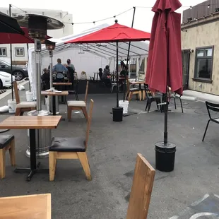 Patio dining
