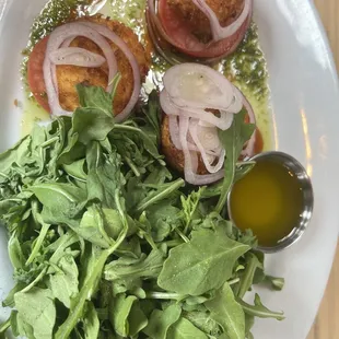 Warm Goat Cheese Salad