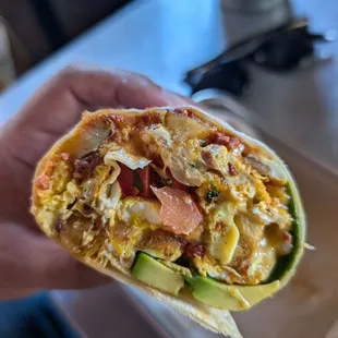 Breakfast burrito