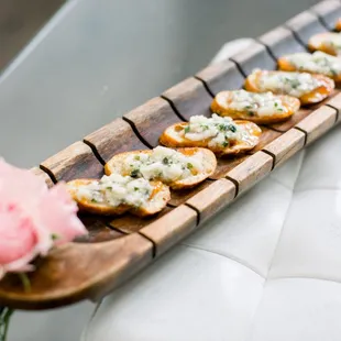 Fig Jam &amp; Manchego Crostinis