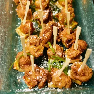 Chicken &amp; Waffle Bites - Yum!