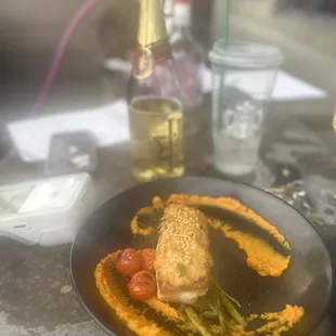 The sea bass was excellent!!! Very flavorful and the service was excellent. I&apos;ll definitely be back and I highly recommend!!!!