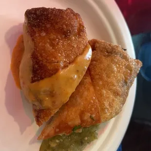 a plate of food