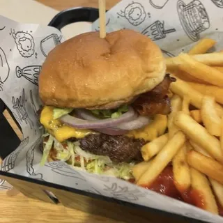 #2. Cheese Burger Combo