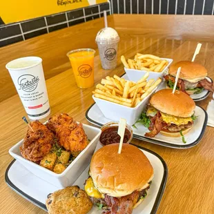 burgers, burger, food