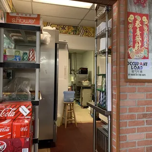 This tub of chicken was there when I got in and still there when I left.